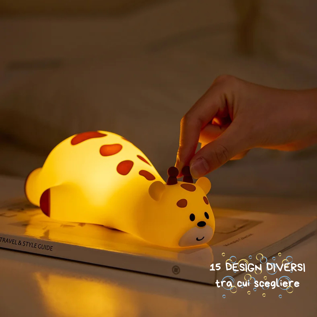 Lampada a Forma di Animale – Luce Notturna LED Kawaii - Giraffina