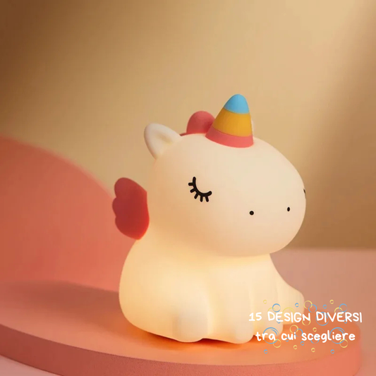 Lampada a Forma di Animale – Luce Notturna LED Kawaii - Unicorno